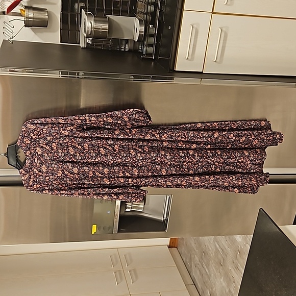 💕NATALIE MARTIN💕 Fiore Maxi Dress Petite Fleur Aubergine Floral Small NWOT - Picture 13 of 16